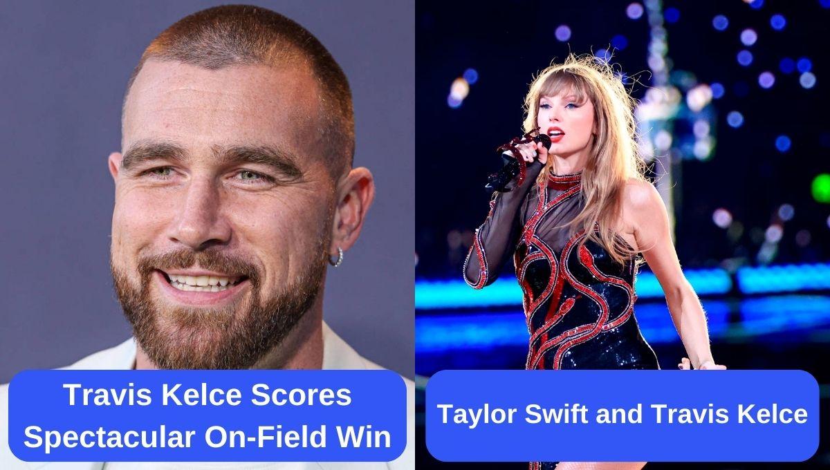 Taylor Swift and Travis Kelce